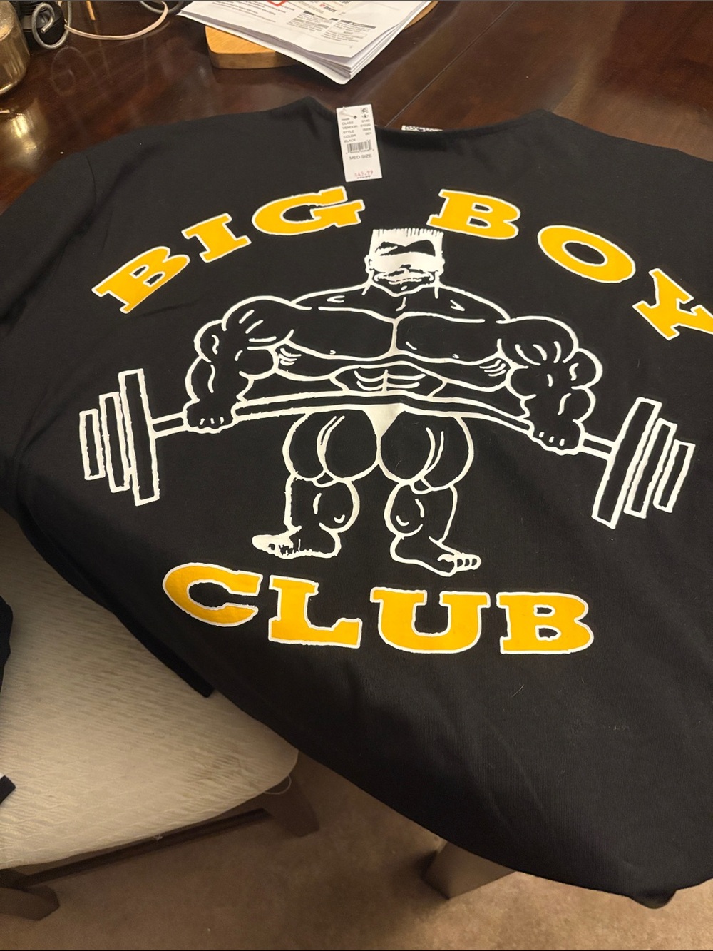 Big Boy Club Graphic Tee - Black